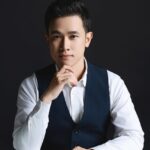 man, business, office, work, portrait, company, businessman, handsome, guy, male, boy, model, young, vest, suit, fashion, shirt, clothing, style, tuxedo, retro, asian
